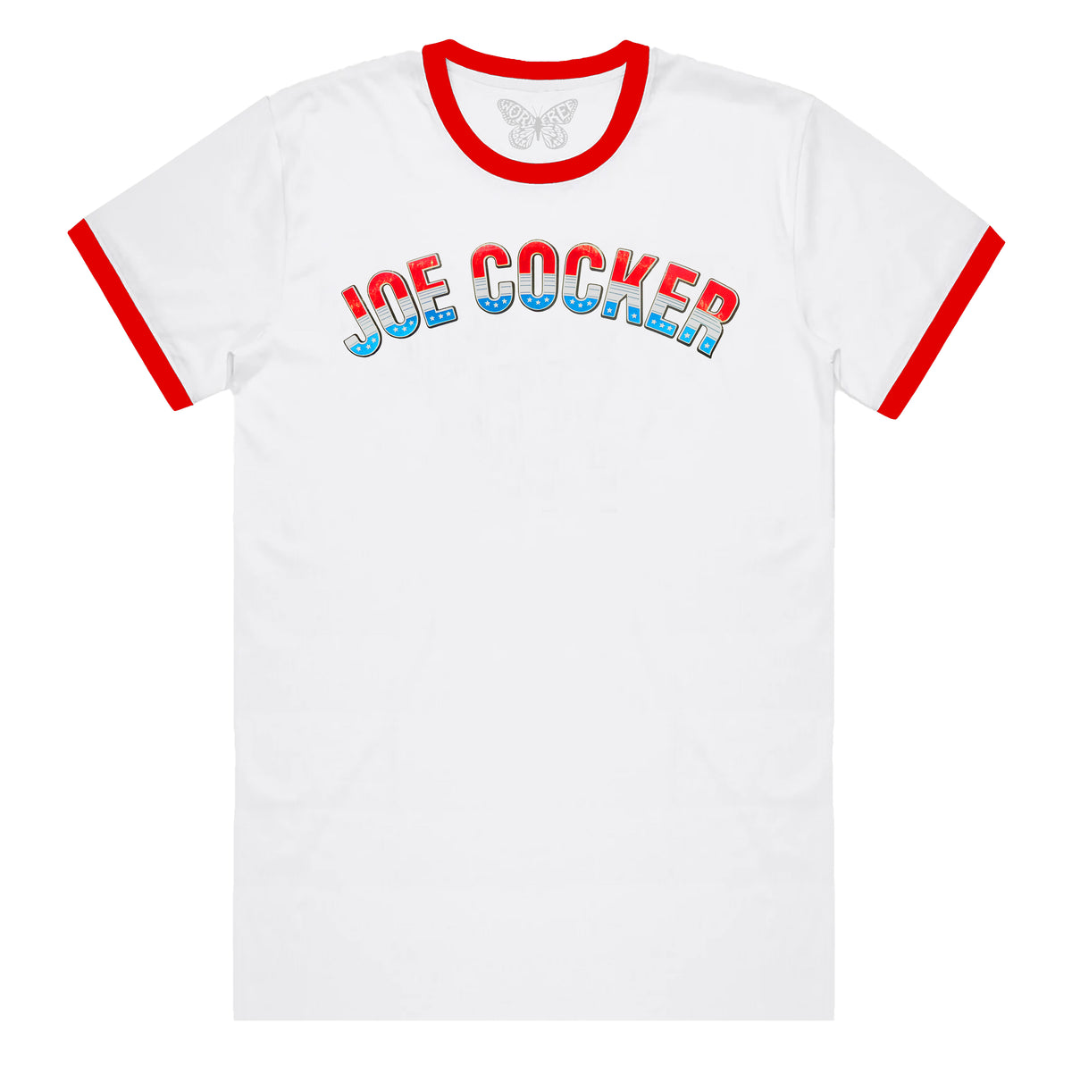Joe Cocker T-Shirt - Joe Cocker Stars and Stripes Tee