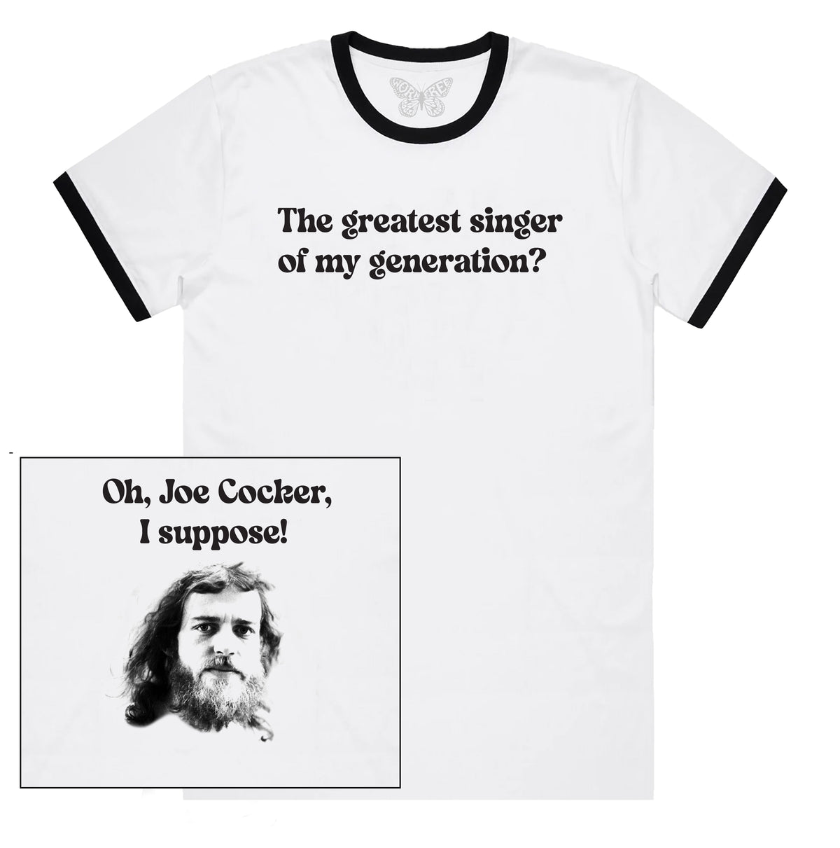 Joe Cocker T-Shirt - Greatest Singer of a Generation Tee