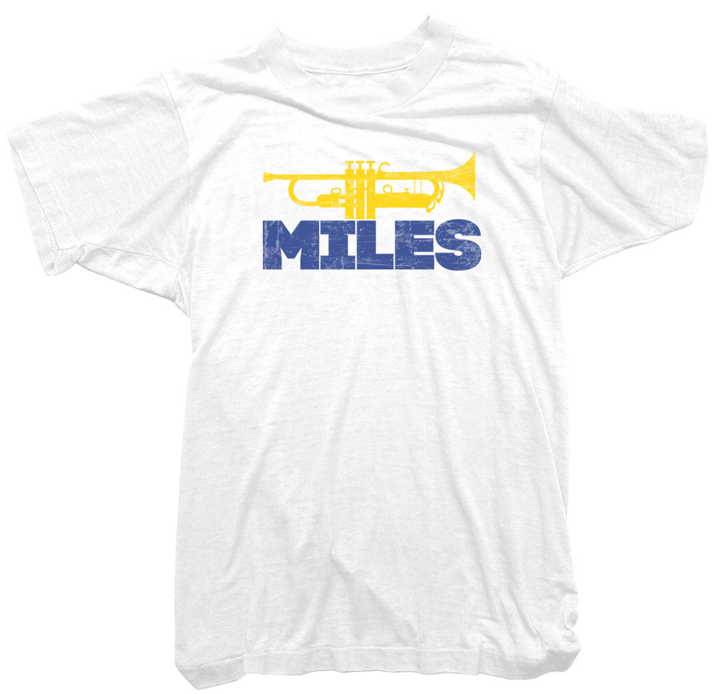 Miles Davis T-Shirt - Trumpet Logo Tee