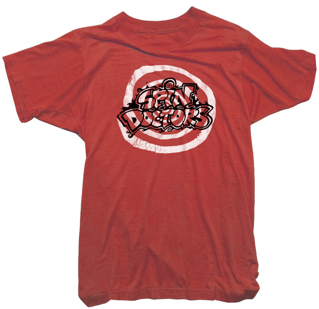 Spin Doctors T-Shirt. Spin Doctors Spiral Logo Tee. - Worn Free