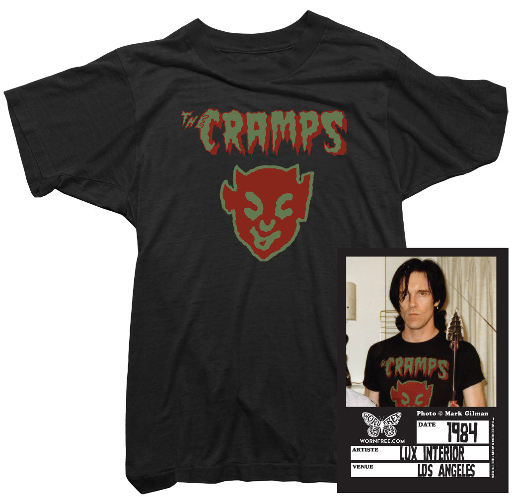 Lux Interior T-Shirt - The Cramps Demon Tee