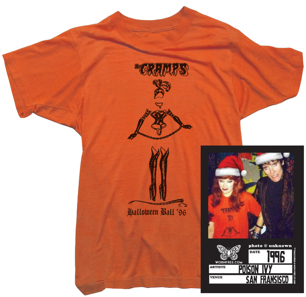 The Cramps T-Shirt - The Cramps Halloween Ball 1996 Tee