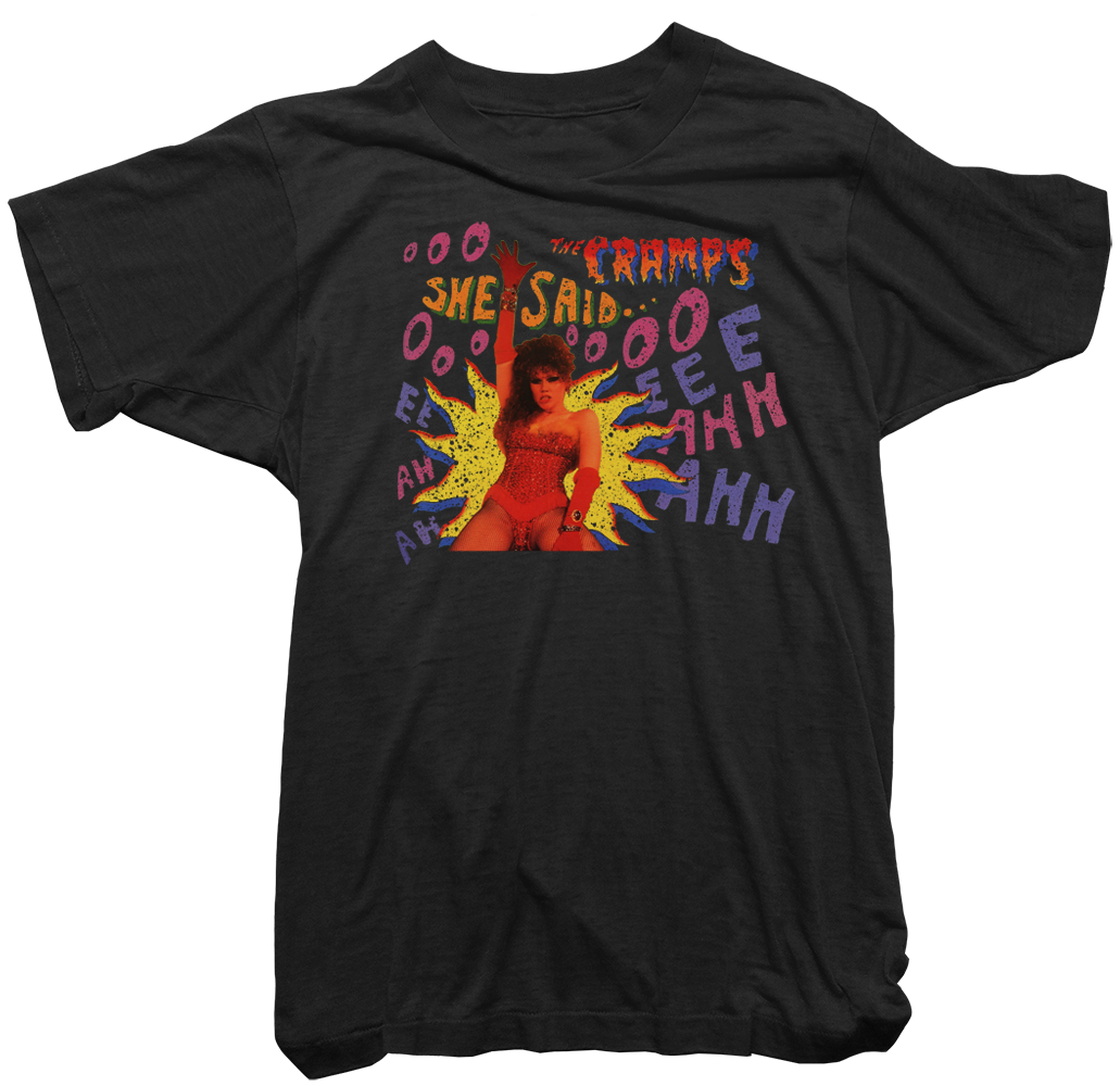 The Cramps T-Shirt - The Cramps She Said Tee