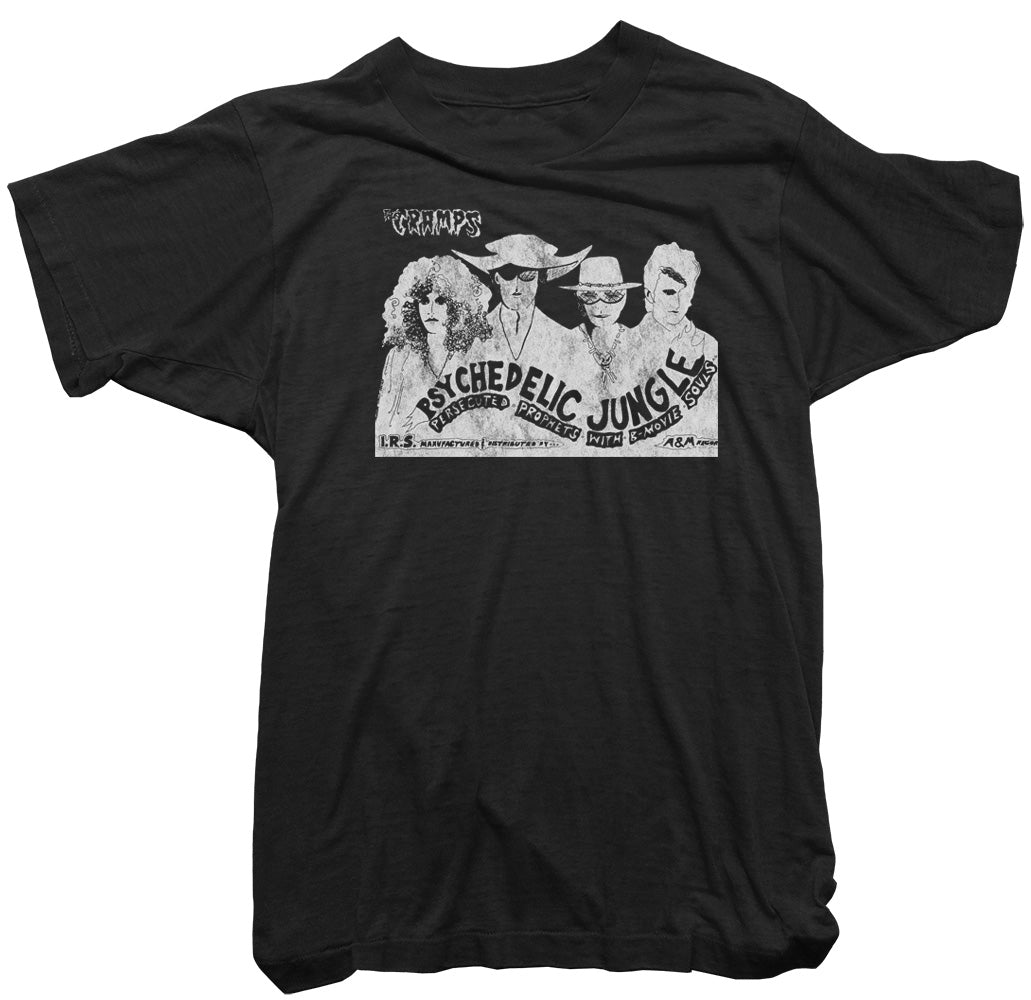 The Cramps T-Shirt - The Cramps Psychedelic Jungle Tee
