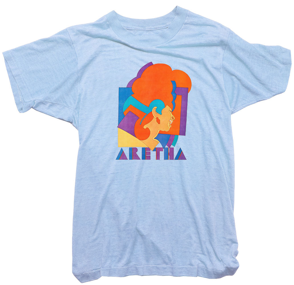 Aretha Franklin T-Shirt - Milton Glaser Poster Tee