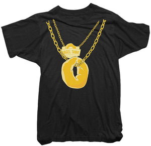 Gold Chain Bagel T-Shirt - Bagel Tawk Tee