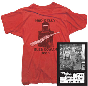 Blondie T-Shirt - Ned Kelly Tee worn by Chris Stein