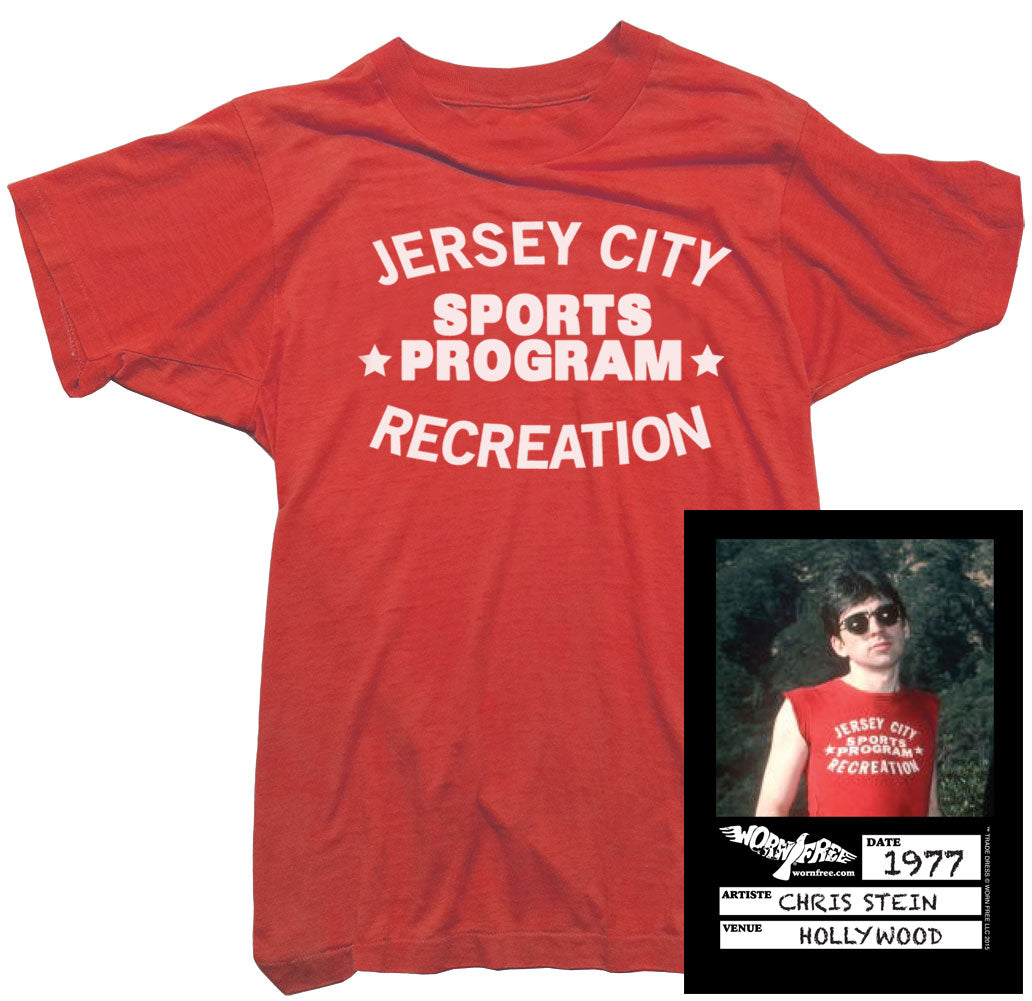 Blondie T-Shirt - Jersey City Tee worn by Chris Stein