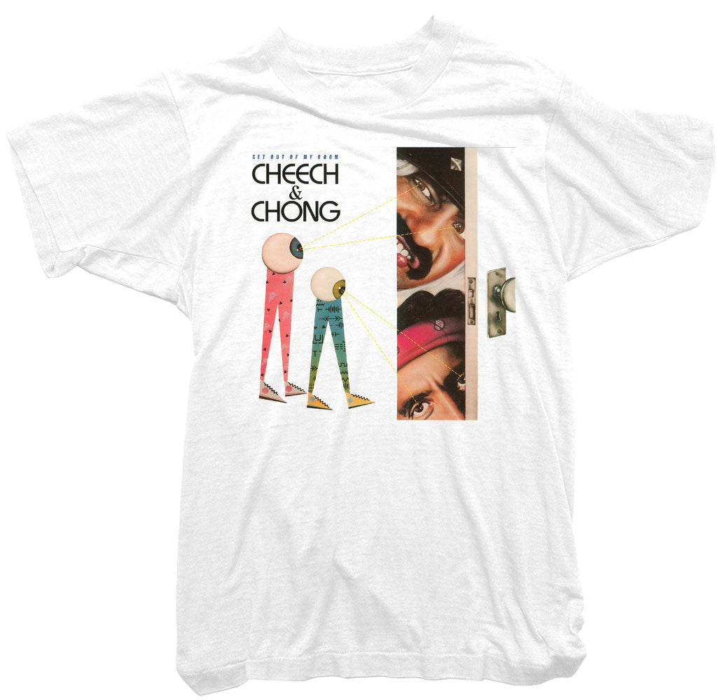 Cheech & Chong T-Shirt - Get out of my room Movie Poster Tee