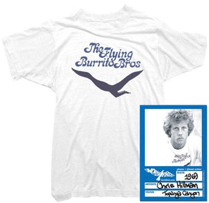 Chris Hillman T-Shirt - Flying Burrito Bros Bird Tee worn by Chris Hillman