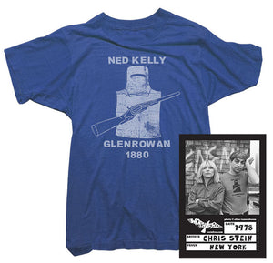 Blondie T-Shirt - Ned Kelly Tee worn by Chris Stein