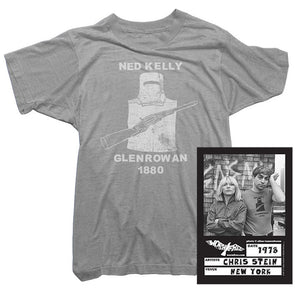 Blondie T-Shirt - Ned Kelly Tee worn by Chris Stein