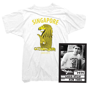 Blondie T-Shirt - Singapore Tee worn by Chris Stein