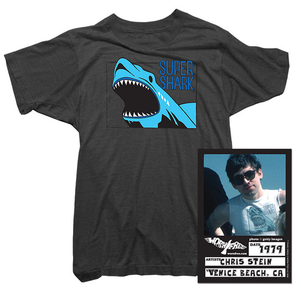 Blondie T-Shirt - Super Shark Tee worn by Chris Stein