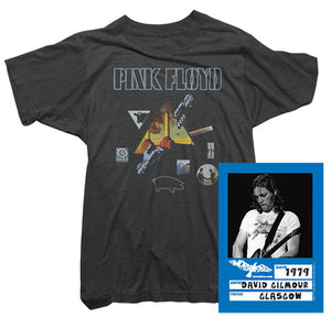 Pink Floyd T-Shirt - Albums Tee worn by David Gilmour