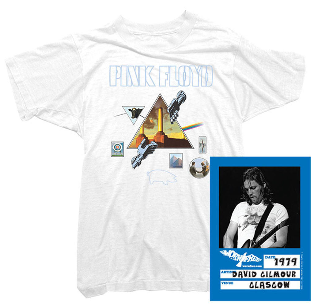 Pink Floyd T-Shirt - Albums Tee worn by David Gilmour