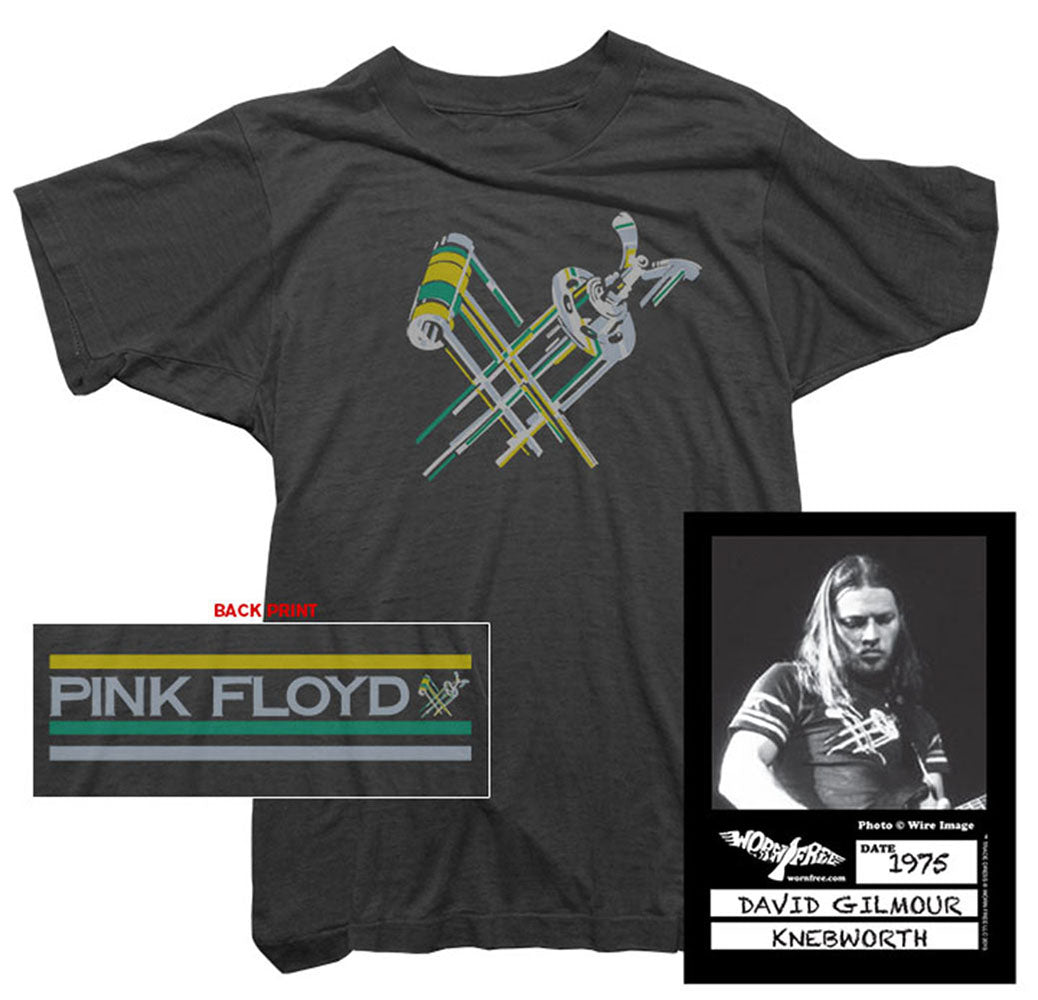 Pink Floyd T-Shirt. Knebworth Tee worn by David Gilmour - Worn Free