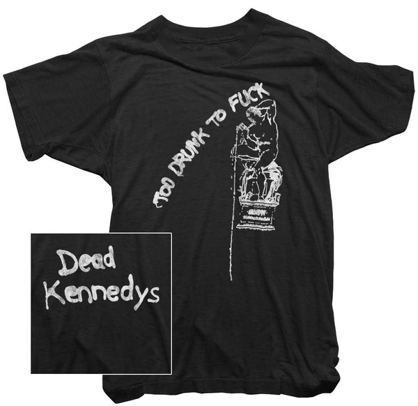 Dead Kennedys T-Shirt. Too drunk to fuck Tee. Dead Kennedys Punk