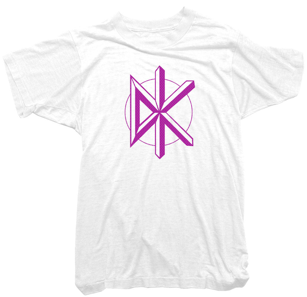 T-shirt Unisex DEAD KENNEDYS Con Logo Effetto Invecchiato Bianco - Foto 2