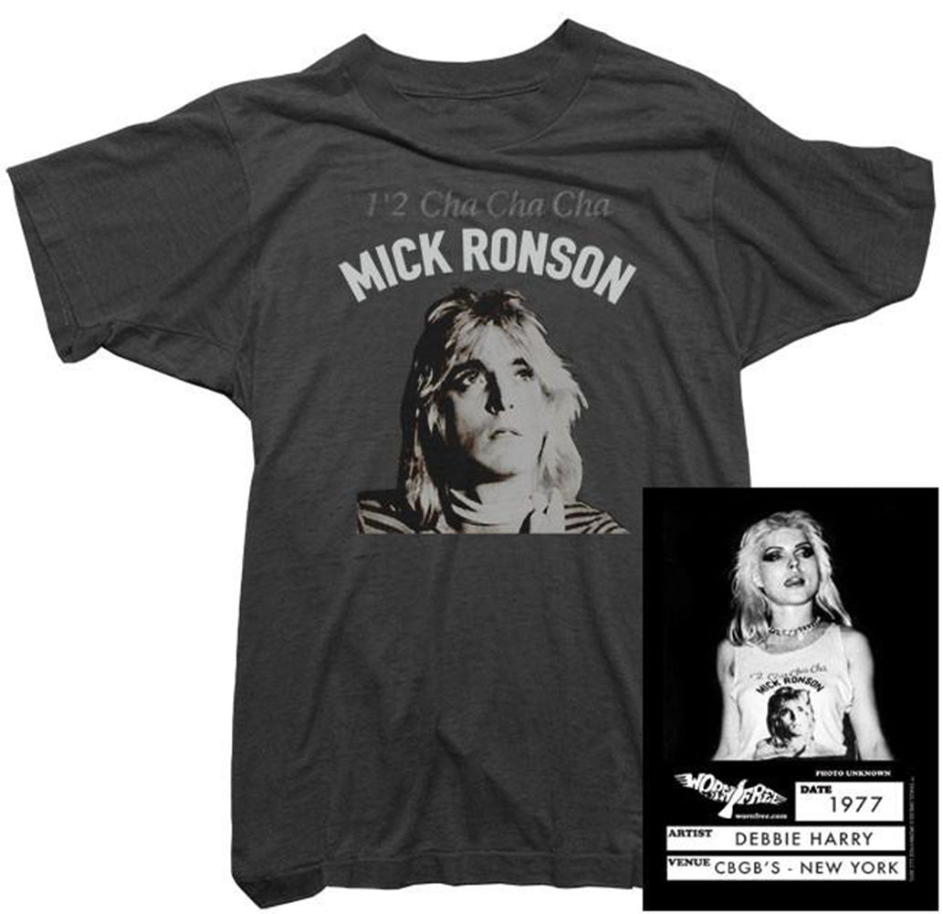 Blondie T-Shirt - Mick Ronson Tee worn by Debbie Harry
