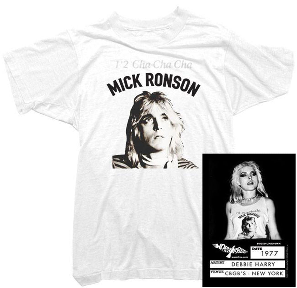 Blondie T-Shirt - Mick Ronson Tee worn by Debbie Harry