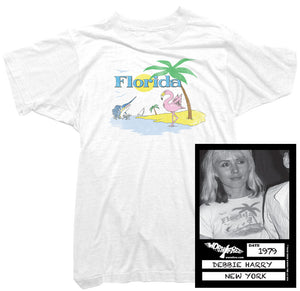 Blondie T-Shirt - Florida Tee worn by Debbie Harry