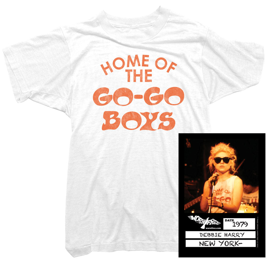 Blondie T-Shirt - GoGo Boys Tee worn by Debbie Harry