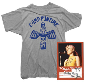 Blondie T-Shirt - Camp Funtime Tee worn by Debbie Harry