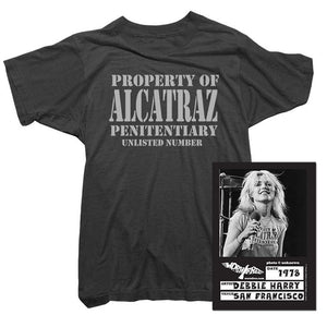 Blondie T-Shirt - Alcatraz Tee worn by Debbie Harry