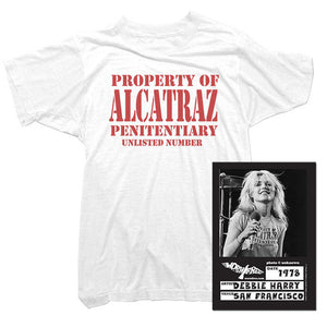 Blondie T-Shirt - Alcatraz Tee worn by Debbie Harry