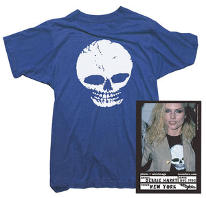 Blondie T-Shirt - Skull Tee worn by Debbie Harry