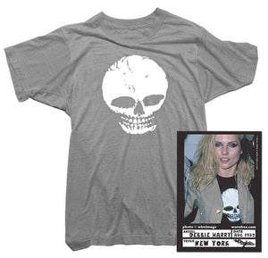 Blondie T-Shirt - Skull Tee worn by Debbie Harry