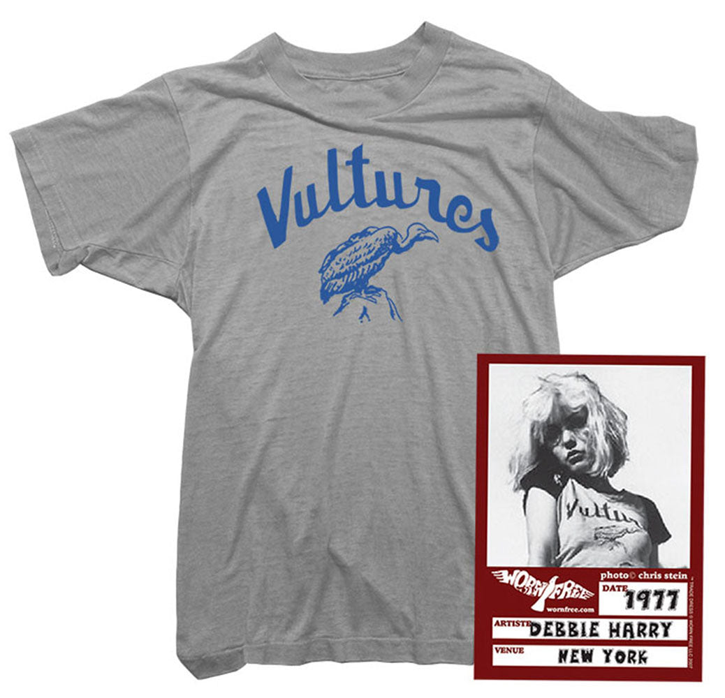 Blondie T-Shirt worn by Debbie Harry, Vultures Tee - Worn Free