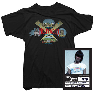 Dee Dee Ramone T-Shirt - Hollywood Tee worn by Dee Dee Ramone