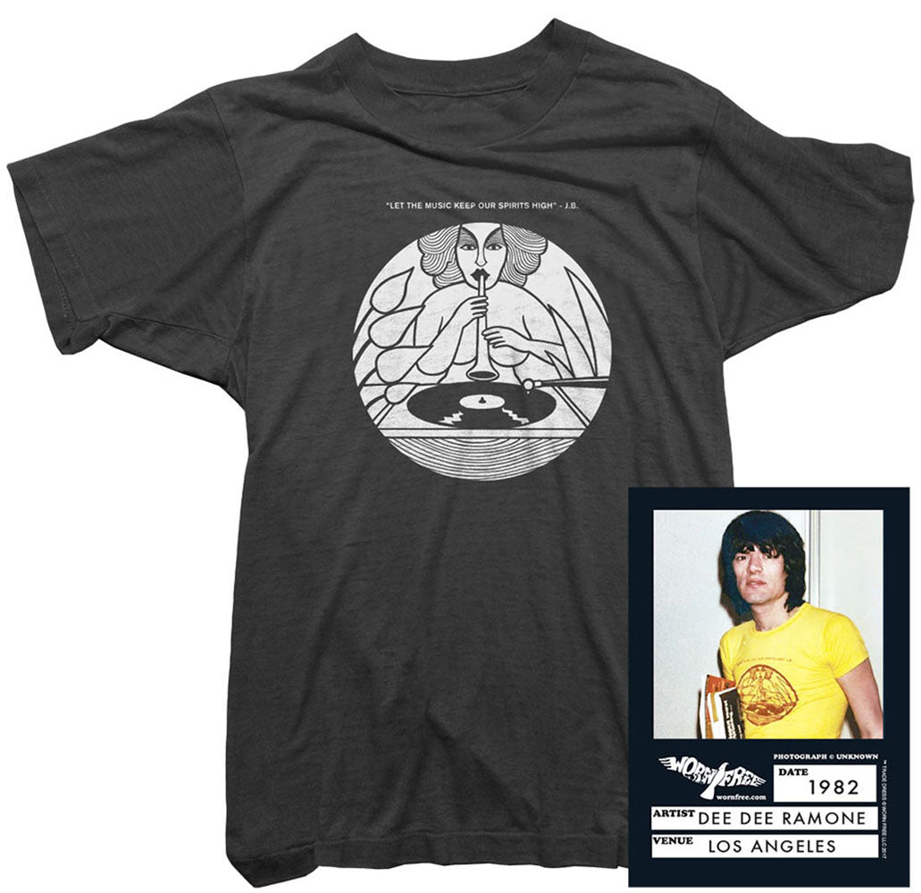 Dee Dee Ramone T-Shirt - Music Spirit Tee worn by Dee Dee Ramone