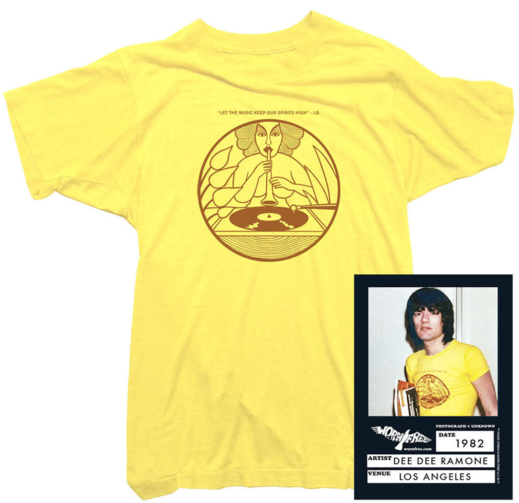 Dee Dee Ramone T-Shirt - Music Spirit Tee worn by Dee Dee Ramone