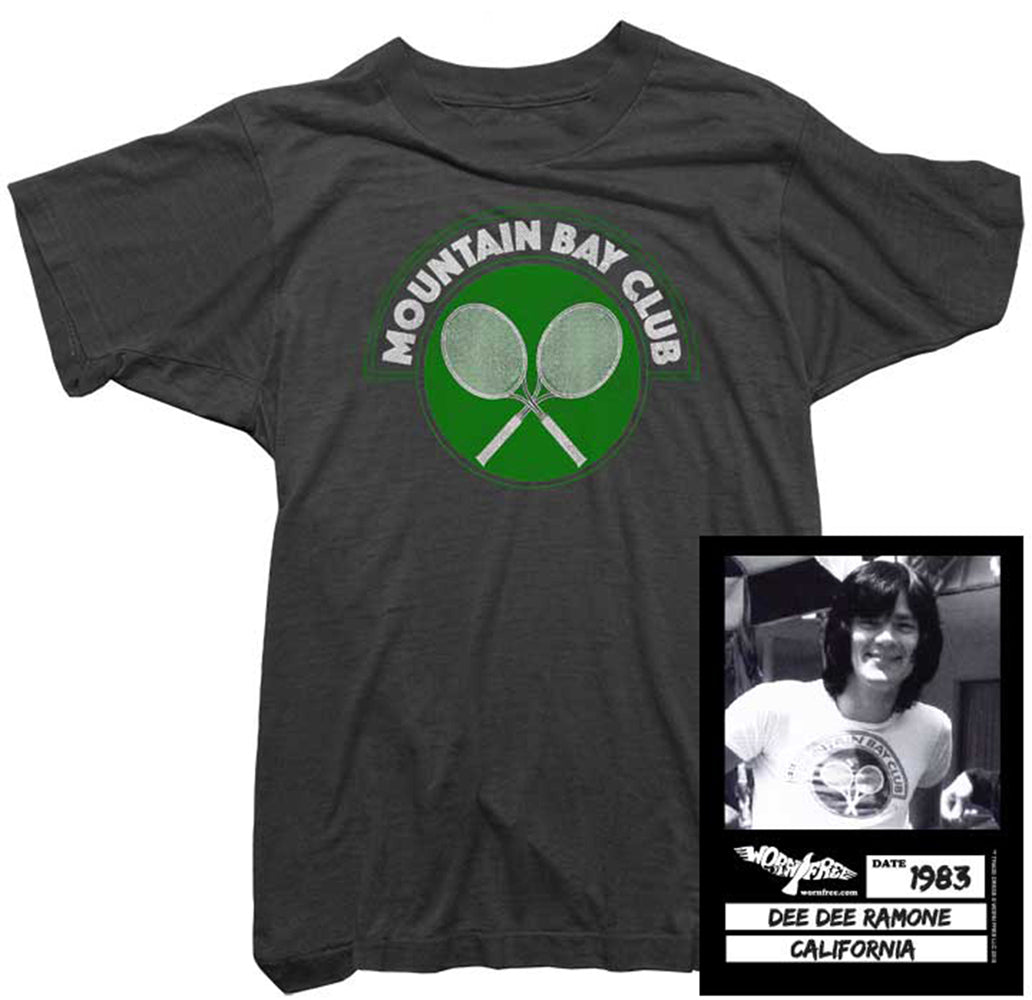 Dee Dee Ramone T-Shirt - Tennis Tee worn by Dee Dee Ramone
