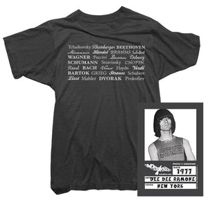 Dee Dee Ramone T-Shirt - Composers Tee worn by Dee Dee Ramone