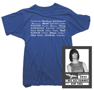 Dee Dee Ramone T-Shirt - Composers Tee worn by Dee Dee Ramone