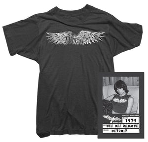 Dee Dee Ramone T-Shirt - Detroit Wings Tee worn by Dee Dee Ramone