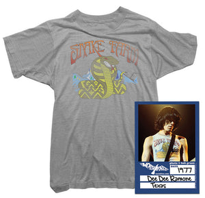 Dee Dee Ramone T-Shirt - Snake Farm Tee worn by Dee Dee Ramone