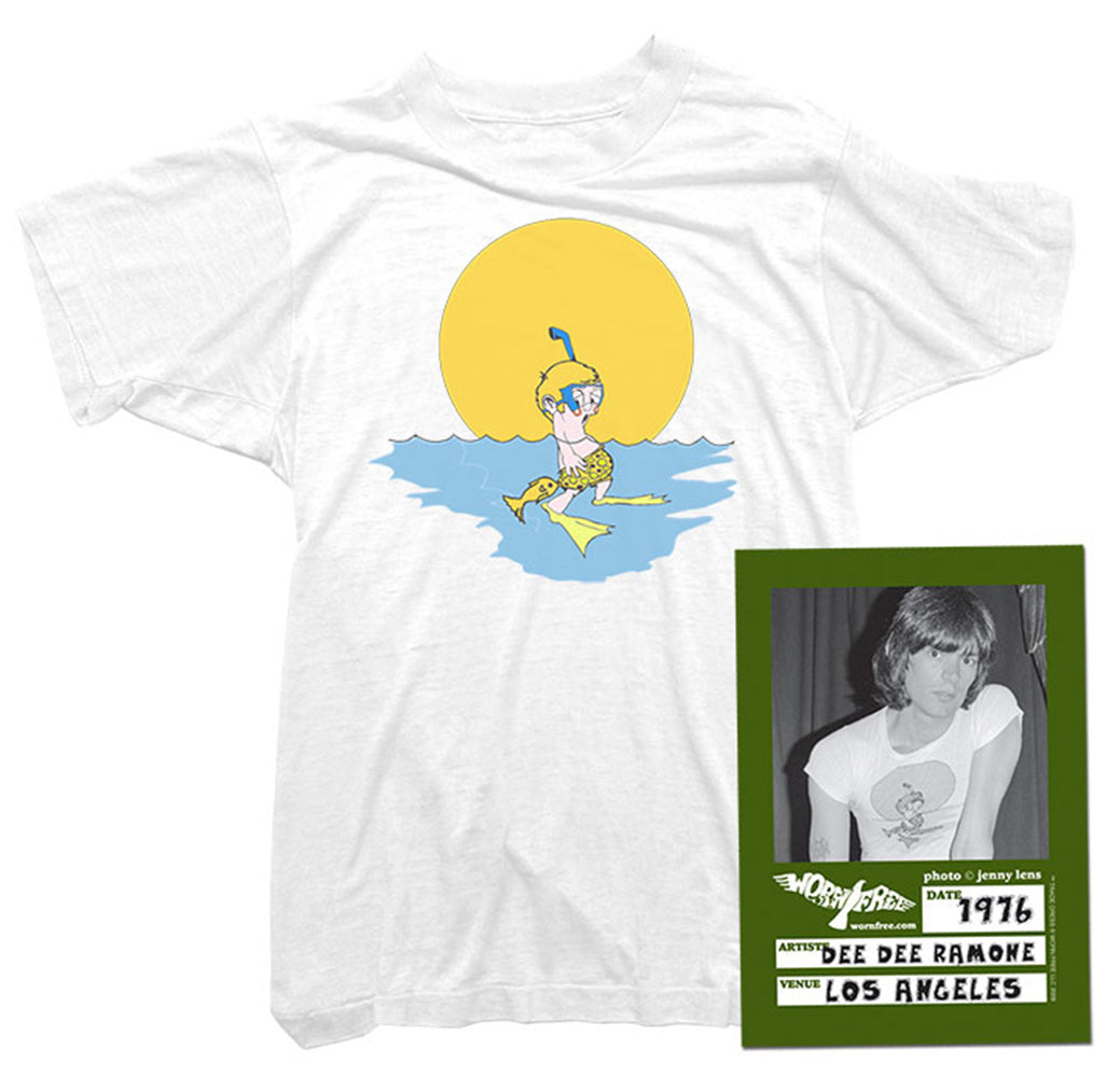 Dee Dee Ramone T-Shirt - Snorkel Tee worn by Dee Dee Ramone