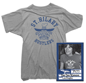 Dee Dee Ramone T-Shirt - St Hilary Hustlers Tee worn by Dee Dee Ramone