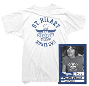 Dee Dee Ramone T-Shirt - St Hilary Hustlers Tee worn by Dee Dee Ramone