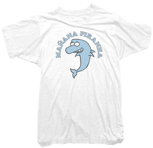 Dolphin T-Shirt - Wonga World Manana Piranha Tee