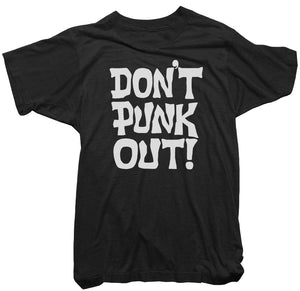 Dont Punk Out T-shirt - Punk Magazine Tee