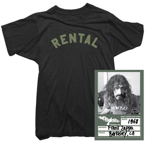 Frank Zappa T-Shirts - Rental Tee worn by Frank Zappa