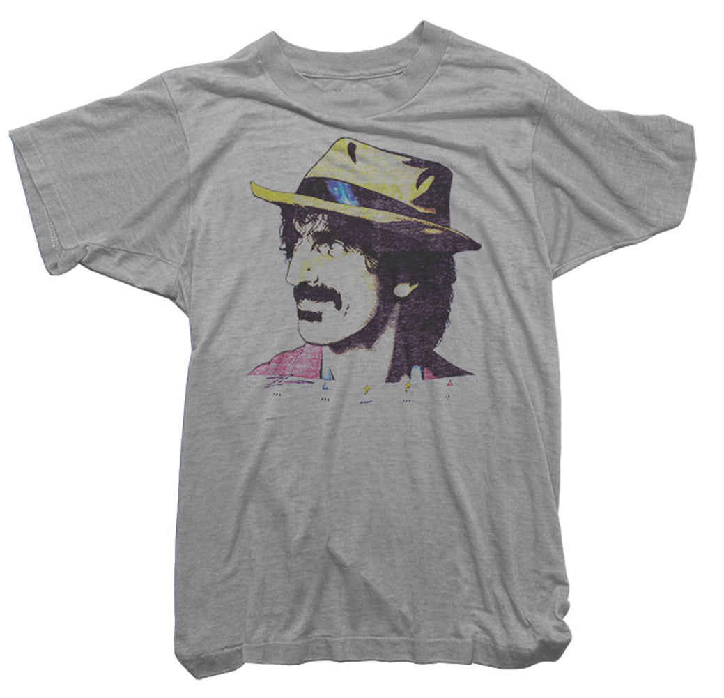 Frank Zappa Tour T-Shirt - Vintage Zappa Hat Tee. - Worn Free