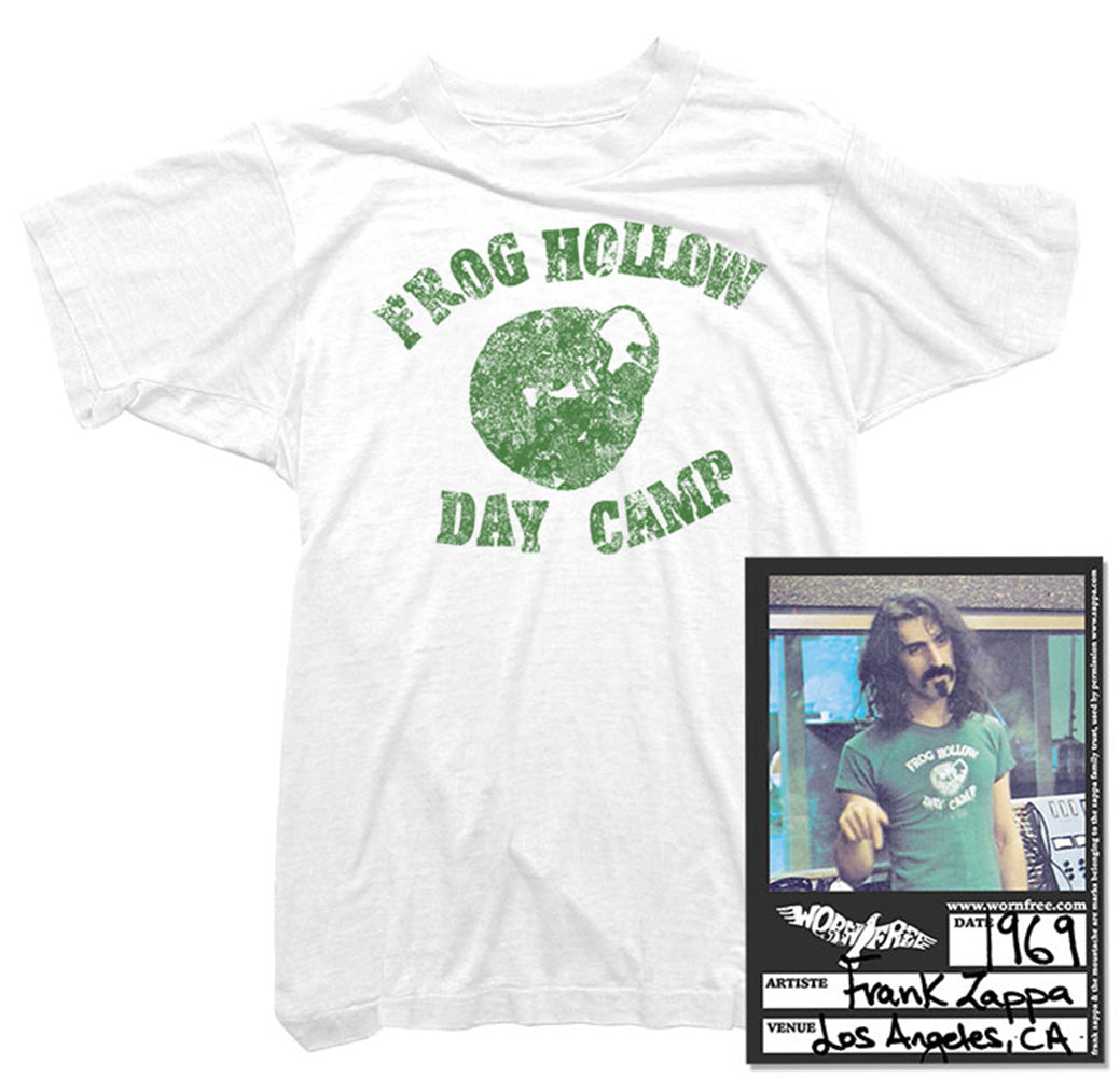 Frank Zappa / フランク・ザッパ [Worn Free] Frank Zappa / Frog Hollow Tee Frank Zappa T-shirt - Frog Hollow Tee worn by Zappa. - Worn Free