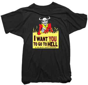 Go to Hell T-shirt - Punk Magazine Tee